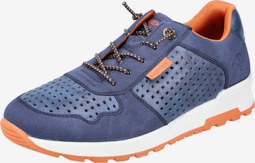 Sneaker bassa di Rieker in blu: frontale