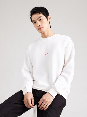 Sweat-shirt 'Dubraxo' HUGO en beige