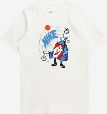 Nike Sportswear T-shirt i vit: framsida