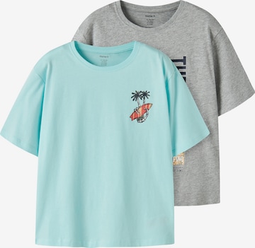 mėlyna NAME IT Marškinėliai 'NKMVAGNO': priekis