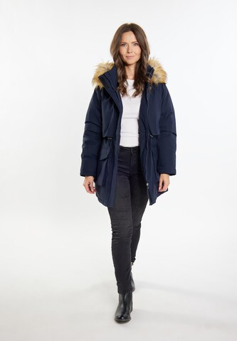 Usha Winterparka in Blauw