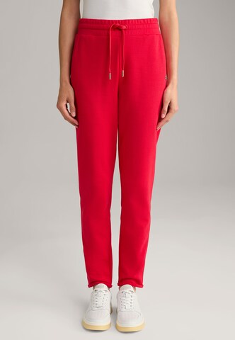 JOOP! Tapered Broek in Rood: voorkant
