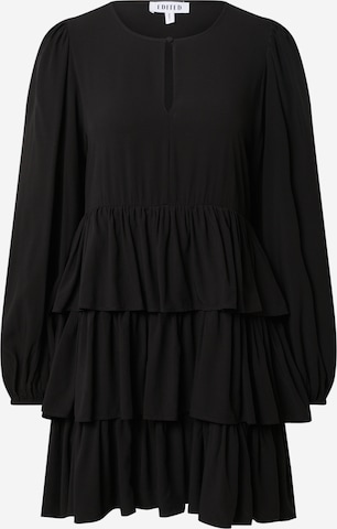 EDITED Obleka 'Elaine' | črna barva: sprednja stran