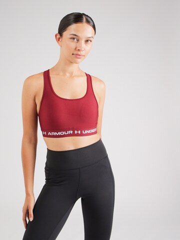 Bustieră Sutien sport de la UNDER ARMOUR pe roșu: față