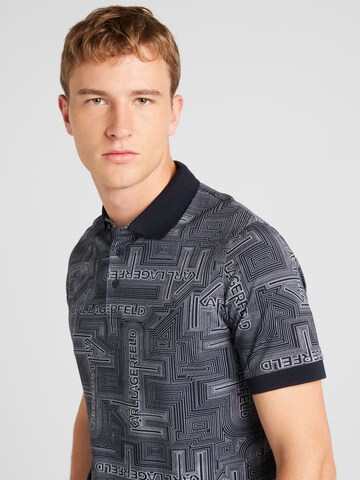 Karl Lagerfeld Poloshirt in Schwarz