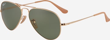 Occhiali da sole '0RB3689' di Ray-Ban in oro: frontale