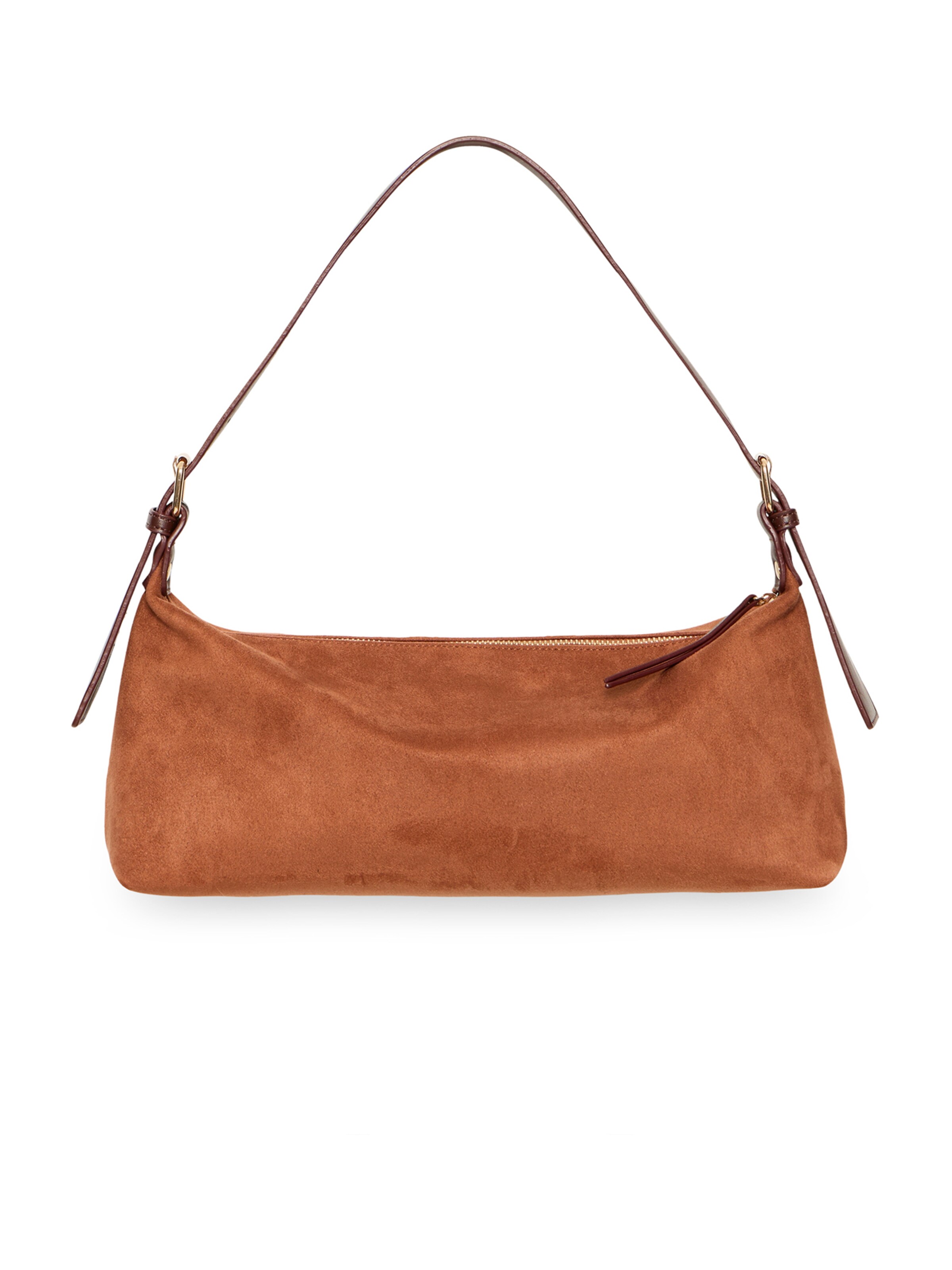 ICHI - Bolso de hombro 'IACLARA' en marrón: frente