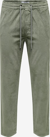Pantaloni 'ONSLinus' di Only & Sons in grigio: frontale