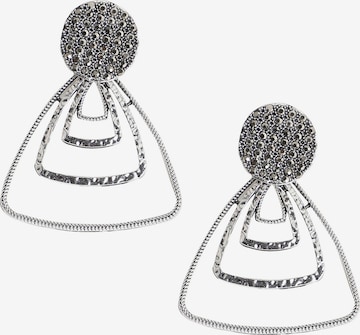 SOHINaušnice 'Kelcey' - srebro boja: prednji dio
