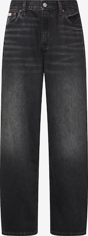 Calvin Klein Jeans Barrel Jeans in Schwarz: Vorderseite