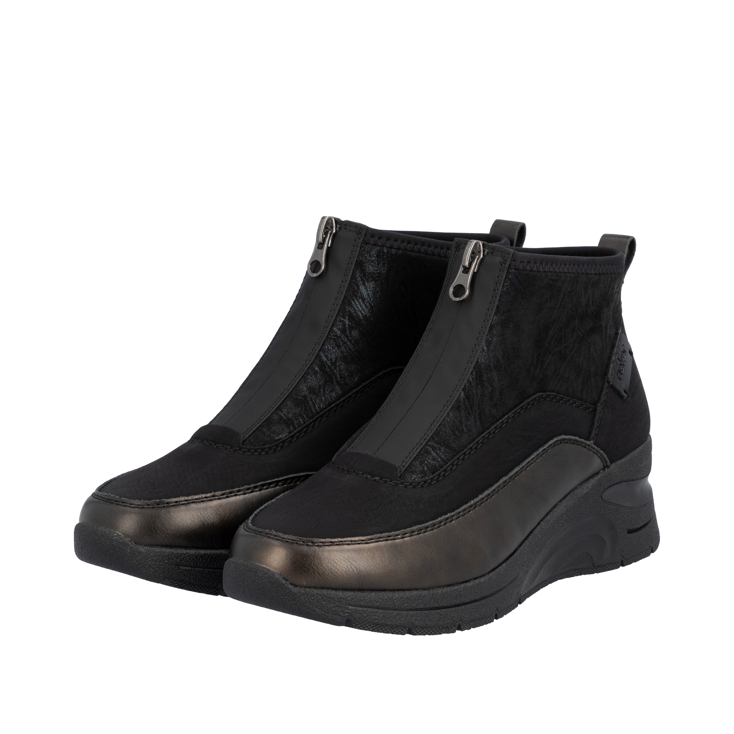 Baskets hautes Rieker en noir