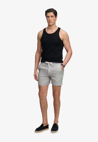 Coupe slim Pantalon 'The Merchant Store' Superdry & Co en gris