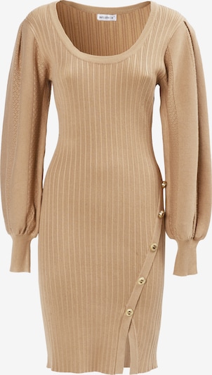 Influencer Úpletové šaty - velbloudí, Produkt
