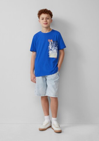 s.Oliver Shirt in Blau: Vorderseite
