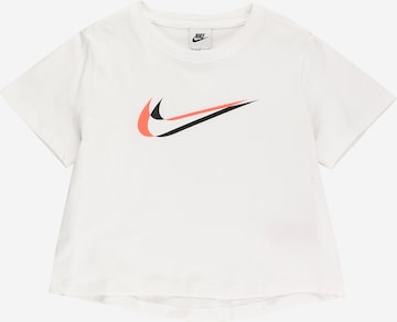 Nike Sportswear Shirt in White: front