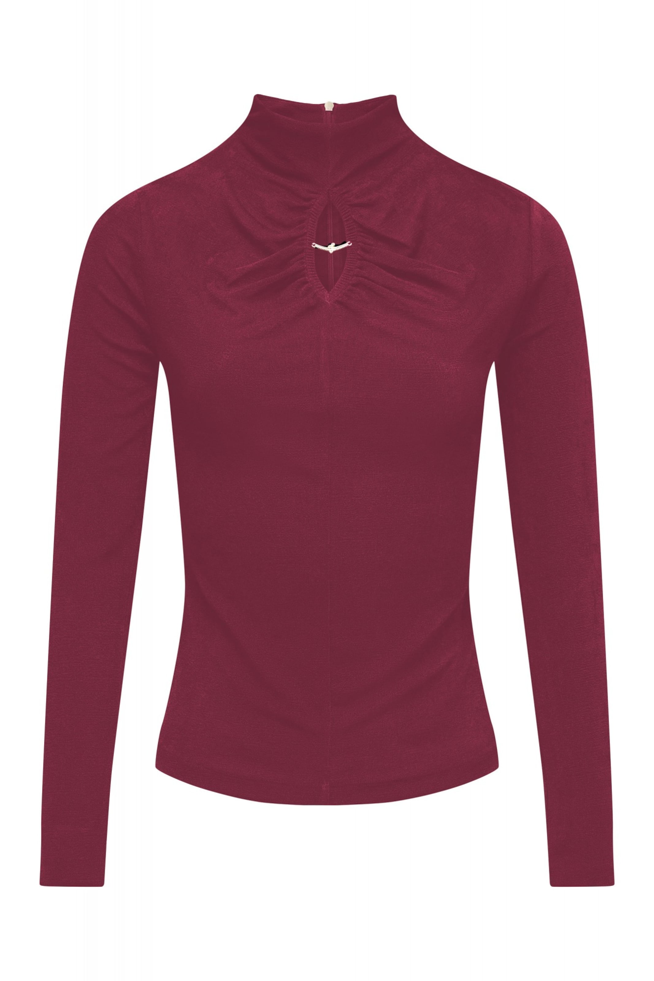 Salsa Jeans T-shirt en M en rouge, Vue avec produit