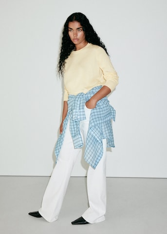 MANGO Pullover 'LUCCACIR' in Gelb: Vorderseite
