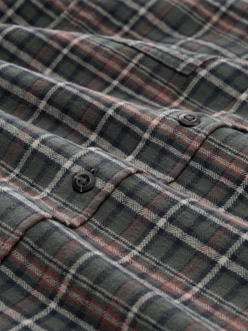 TOM TAILOR Regular Fit Hemd in Grau