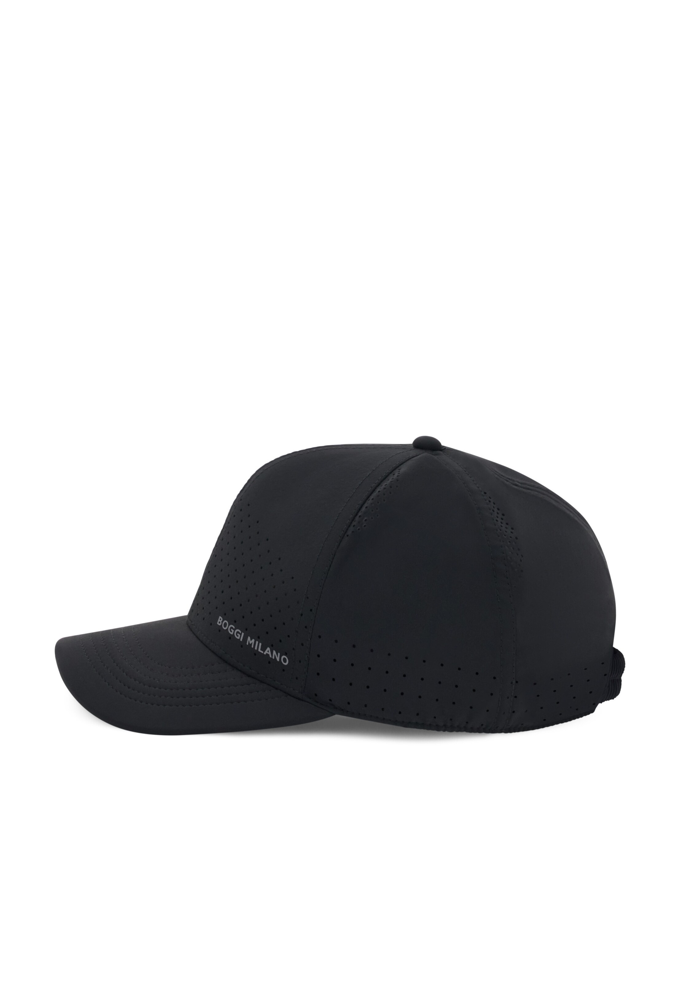 Casquette 'B Tech' Boggi Milano en noir : devant