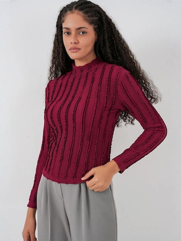 Camicia da donna di Bigdart in rosso: frontale