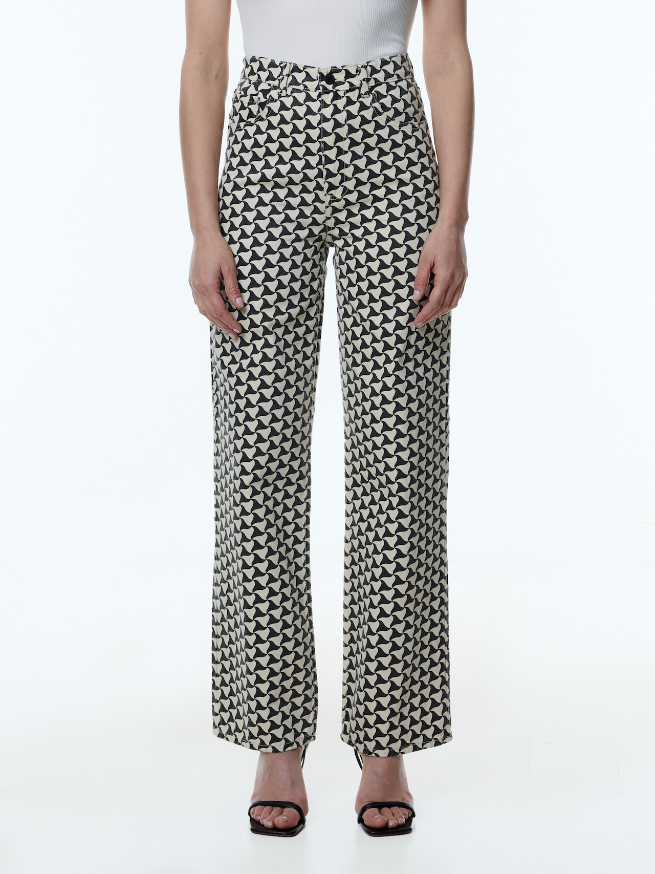 EDITED Jeans 'Avery' Beige