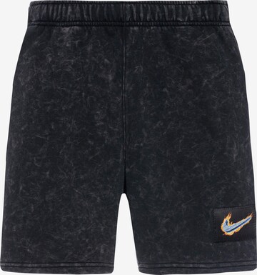 NIKE Athletic Pants 'Vintage' in Black: front