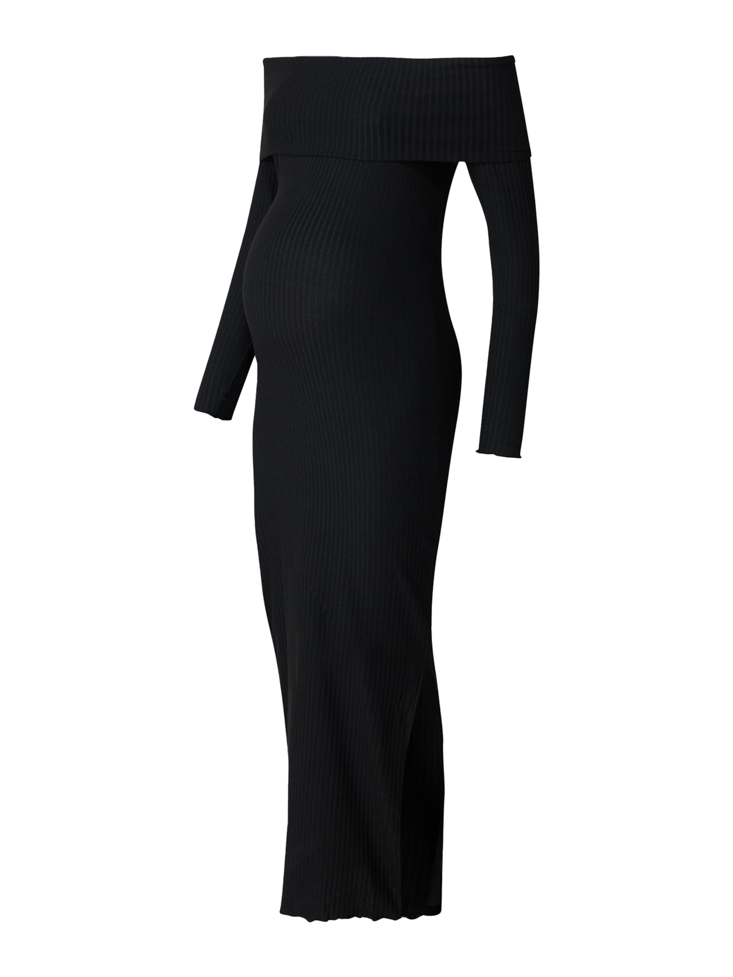 Only Maternity Šaty 'OLMEsmeralda' – černá: přední strana