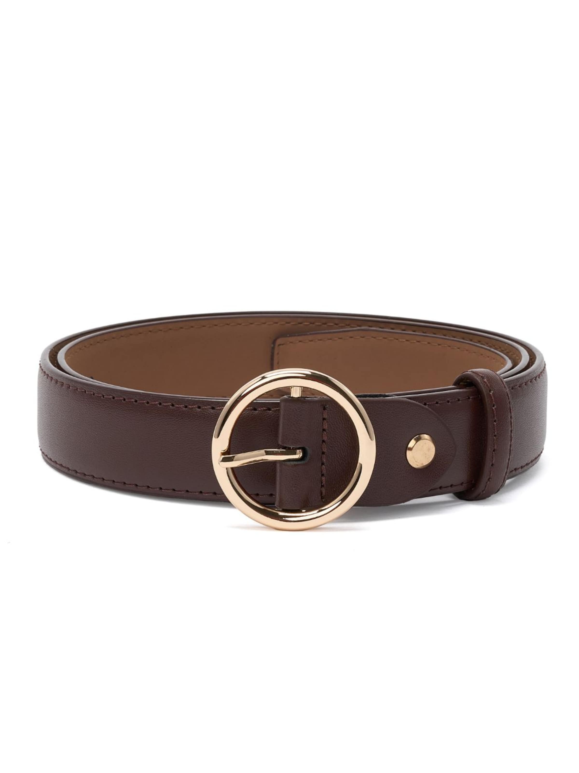 jolar Belt in Brown: front