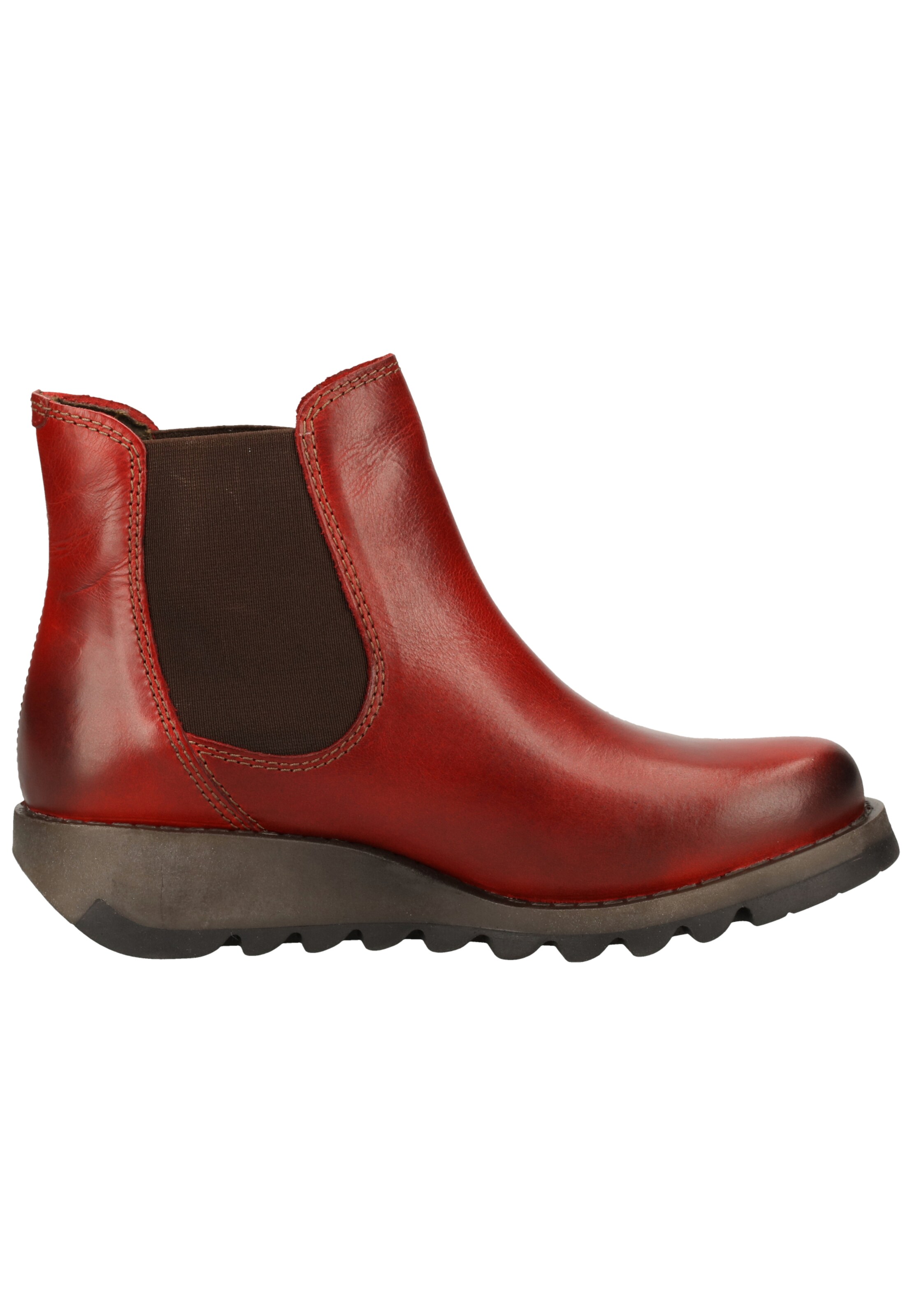 Chelsea Boots FLY LONDON en rouge