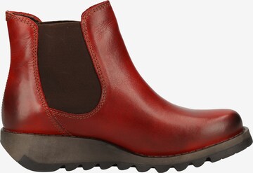 FLY LONDON Chelsea Boots in Red