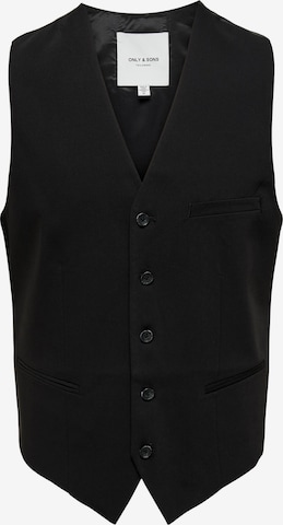 Only & Sons Gilet 'EVE' in Zwart: voorkant