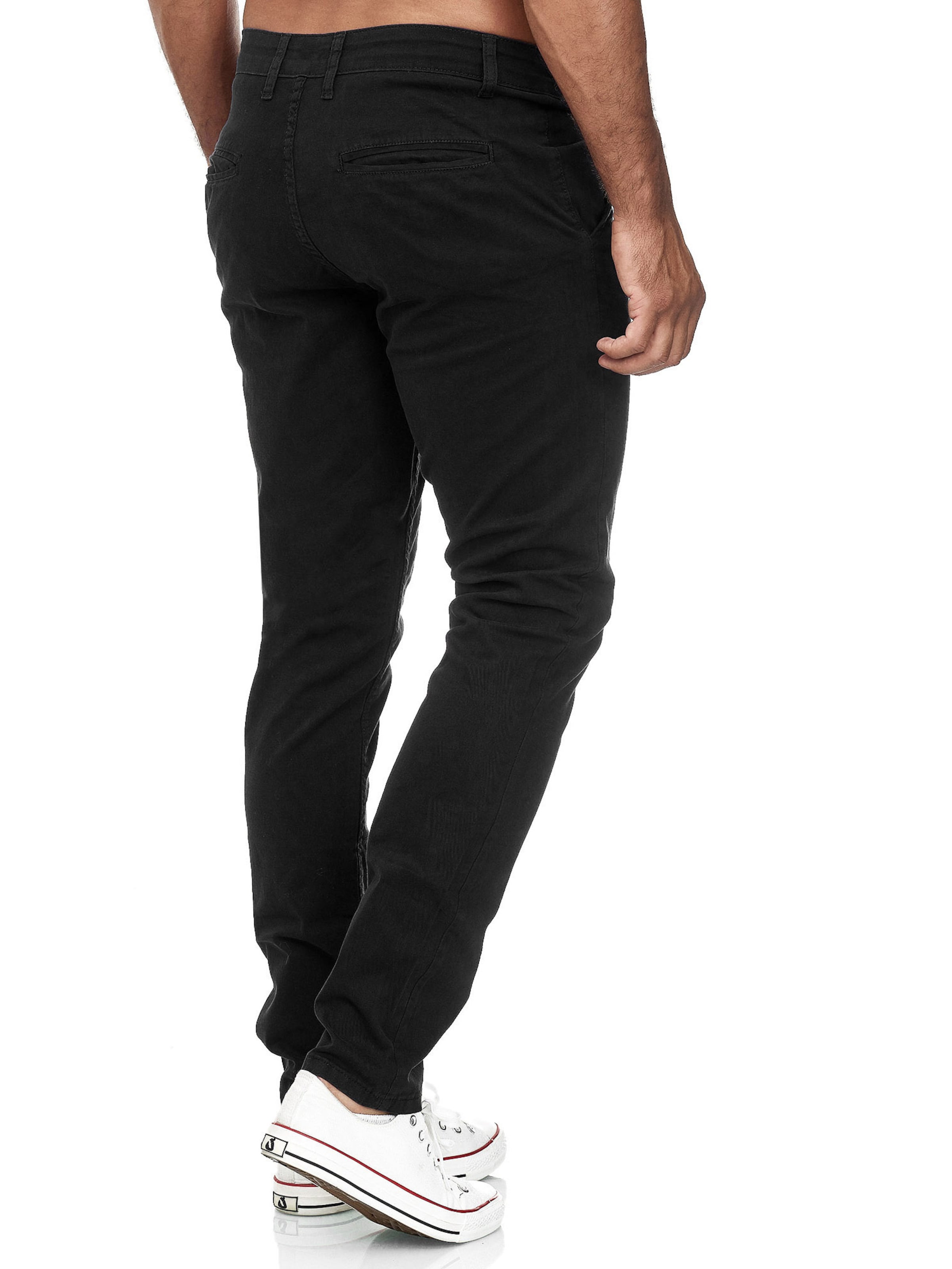 Tazzio Slimfit Chino '19530' in Zwart