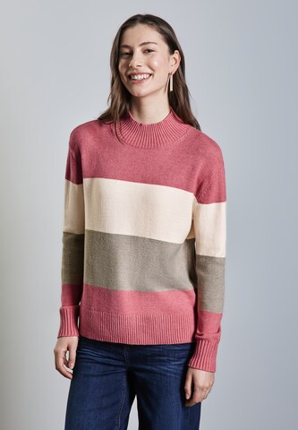STREET ONE Pullover in Pink: Vorderseite