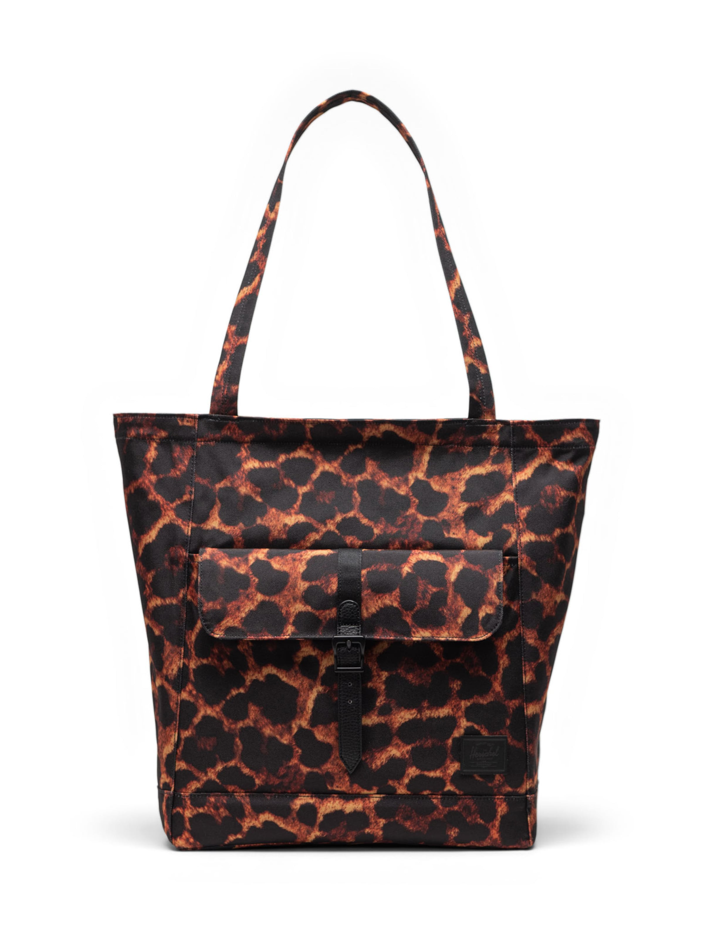 juoda Herschel Pirkinių krepšys 'Retreat': priekis