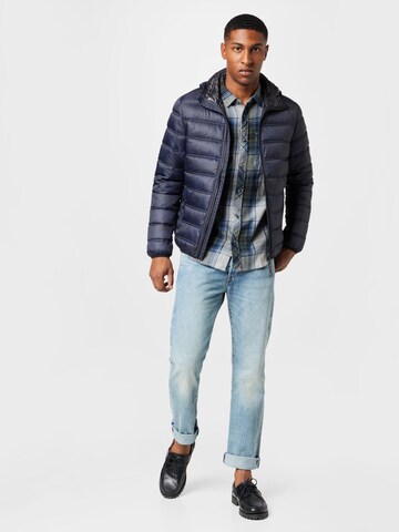 Veste d’hiver QS en bleu