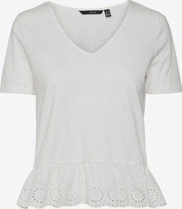 T-shirt 'EMILY' VERO MODA en blanc : devant