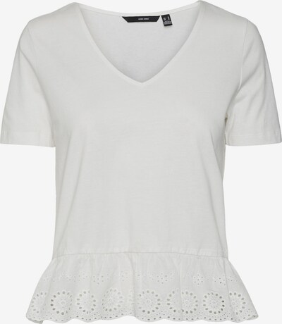 VERO MODA T-shirt 'EMILY' en blanc naturel, Vue avec produit
