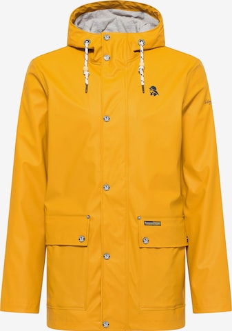 Veste fonctionnelle 'Bridgeport' Schmuddelwedda en jaune : devant