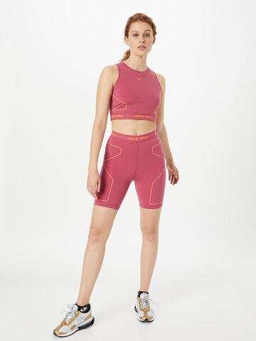 NIKE Sportovní top – pink