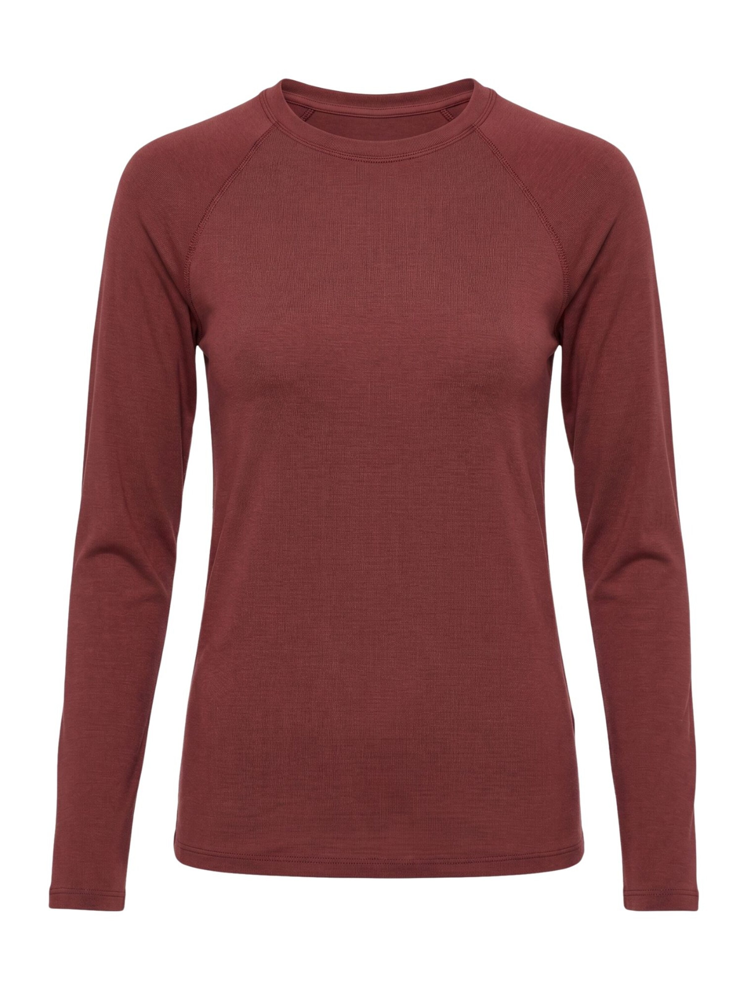 True North Shirt 'Langarmshirt' in Red: front