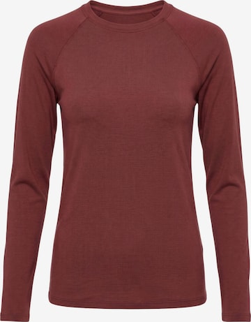 True North Shirt 'Langarmshirt' in Red: front