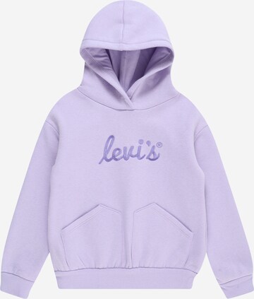 Levi's Kids Sweatshirt in Purple: front