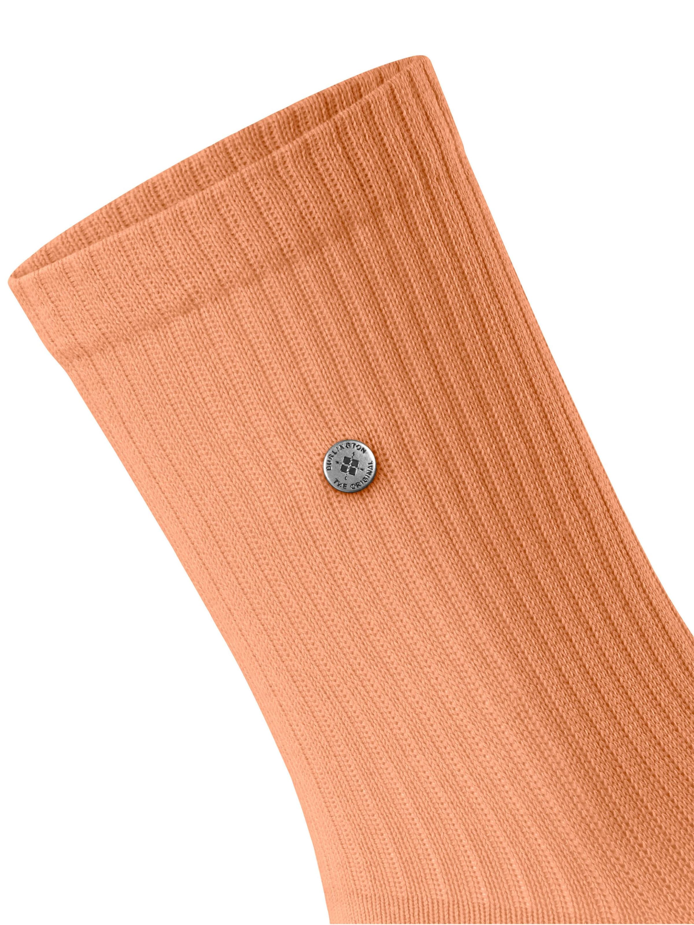 BURLINGTON Socks 'Fleet Street' in Orange