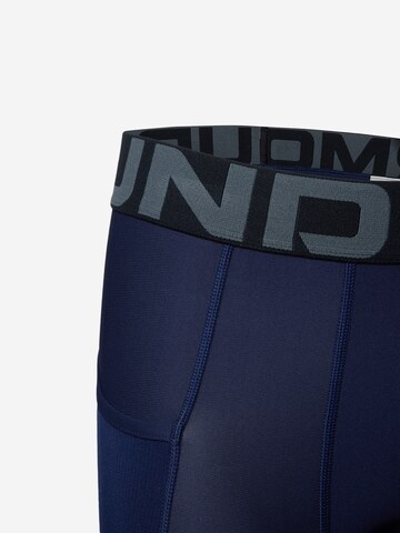 Skinny Sous-vêtements de sport UNDER ARMOUR en bleu