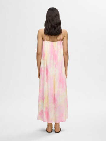 SELECTED FEMME Summer dress 'EVELINA' in Pink