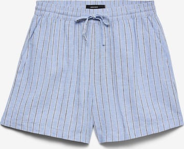 Loosefit Pantalon 'VMLinn' VERO MODA en bleu : devant