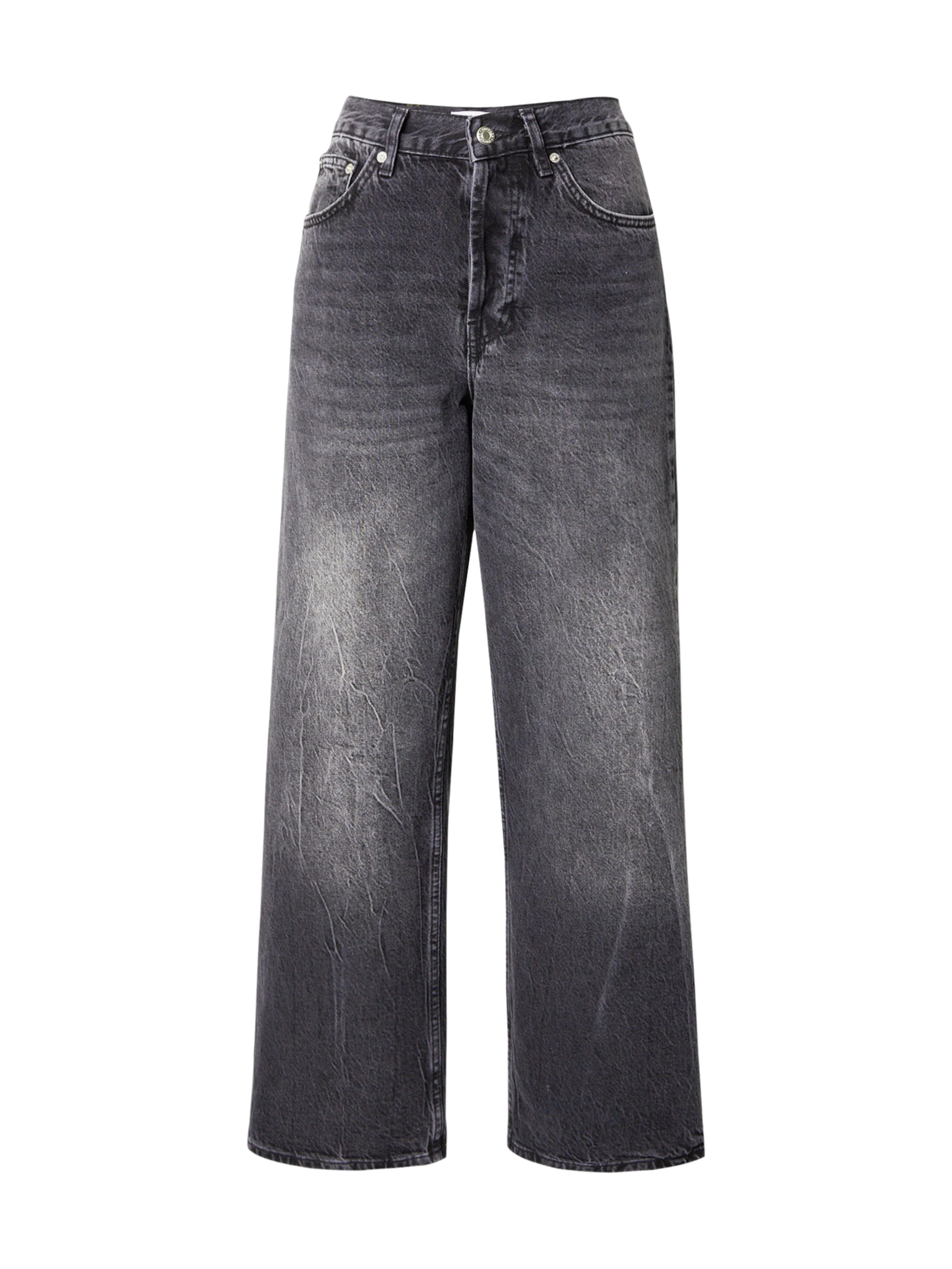 Loosefit Jean TOPSHOP en noir : devant