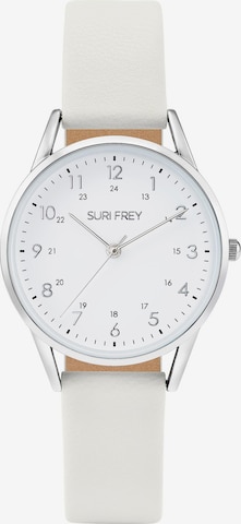 Suri Frey Analoog horloge ' Sammy ' in Wit: voorkant