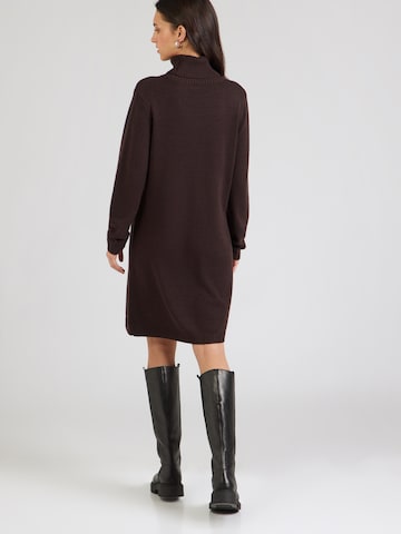 Robes en maille MORE & MORE en marron