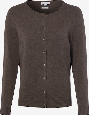 Cardigan Brookshire en marron : devant